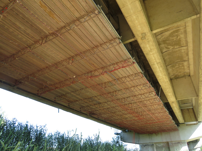 Autostrada A14 Bologna - Bari - Taranto, tratto: Cattolica/Poggio Imperiale - lavori di somma urgenza per l'esecuzione delle prime attivita necessarie al ripristino della precompressione delle travi sul viadotto Gabbiano 